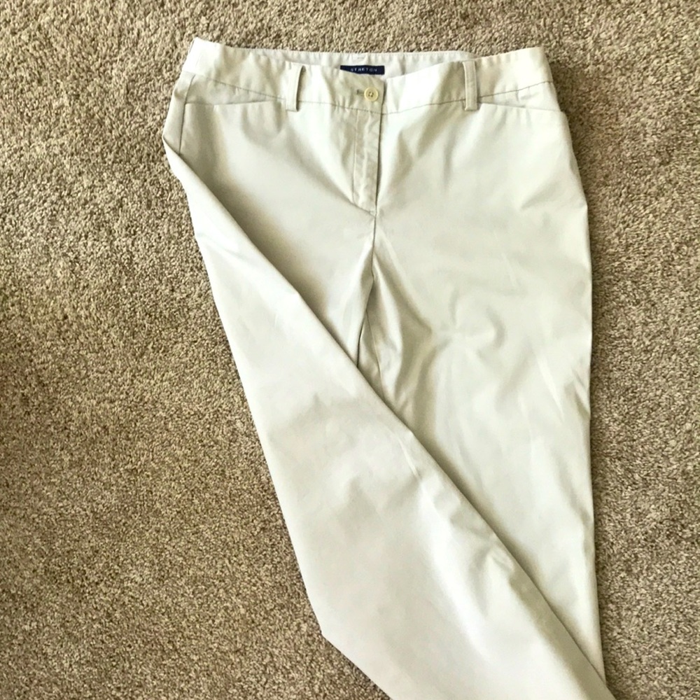 Jones New York Signature Petite stretch khaki pants